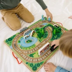 Melissa & Doug Take-Along Railroad 17pc -Learning Toys Sales GUEST 2913c94c 7843 4a1c 848e 53eb747f3962