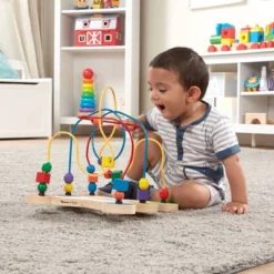 Melissa & Doug Classic Bead Maze - Wooden Educational Toy