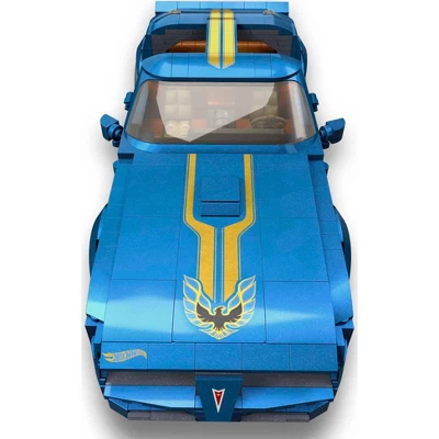 Mega Construx MEGA Hot Wheels '77 Pontiac Firebird Collectible Building Set (844 Pc) 4 Mega Construx MEGA Hot Wheels '77 Pontiac Firebird Collectible Building Set (844 Pc) - Image 2
