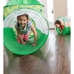 HearthSong Indoor Outdoor Two Green Pop-Up Play Tents And Two Tunnels For Kids -Learning Toys Sales GUEST 2a8ba7a9 7826 4299 b64d cb0276611975