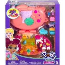 Polly Pocket Starring Shani Cuddly Cat Purse Compact Playset -Learning Toys Sales GUEST 2fee4f31 58eb 43de 9c3c 3dce075896c6