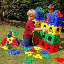 Polydron Giant Polydron Set, Pack Of 40