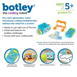 Learning Resources Botley The Coding Robot, Coding STEM Toy, 45 Piece Coding Set, Ages 5+ -Learning Toys Sales GUEST 3111acb4 6dd0 4a33 ac6d 8e81b0ff8855