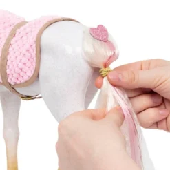 Our Generation 12" Hair Play Foal - Glitter & Hearts Andalusian Horse In White -Learning Toys Sales GUEST 315517cf 7ec2 4800 afe8 756c9d8726f2