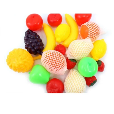 Insten 21 Piece Play Food Fruits, Pretend Toy Kitchen Accessories For Cooking 5 Insten 21 Piece Play Food Fruits, Pretend Toy Kitchen Accessories For Cooking - Image 3