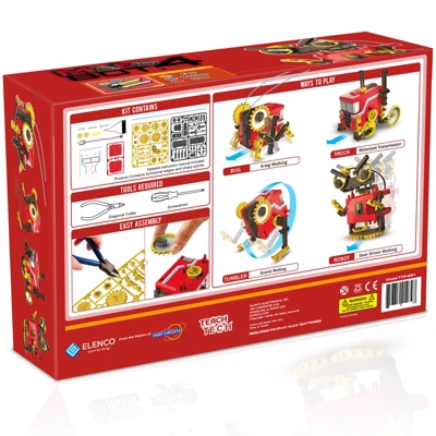 Elenco TEACH TECH MotoBOT.4 Robot Building Kit 3 Elenco TEACH TECH MotoBOT.4 Robot Building Kit