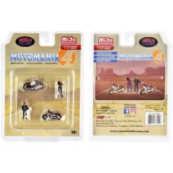 "Motomania 4" 4 Piece Diecast Set (2 Figures And 2 Motorcycles) Limited Ed To 4800 Pieces 1/64 Scale Models By American Diorama 5 "Motomania 4" 4 Piece Diecast Set (2 Figures And 2 Motorcycles) Limited Ed To 4800 Pieces 1/64 Scale Models By American Diorama -Learning Toys Sales GUEST 345a215d 34bd 428d 8800 ccf5db8ff4f0