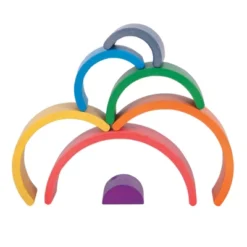 TickiT Wooden Rainbow Architect Arches, Set Of 7
