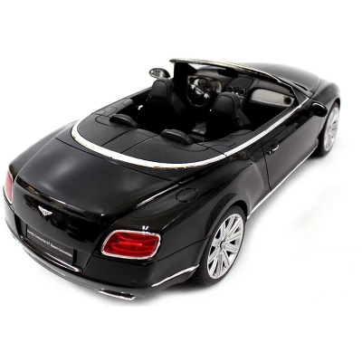 Ready! Set! Race! Link 1:12 RC Bentley Continental GT Convertible Model Car - Black 6 Ready! Set! Race! Link 1:12 RC Bentley Continental GT Convertible Model Car - Black - Image 4