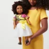 Ikuzi Dolls Pink & Yellow Dress Doll With Black Hair 18" Fashion Doll -Learning Toys Sales GUEST 3635a4c1 186a 4437 8bb1 6fdb70002195