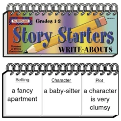 McDonald Publishing Write-Abouts Story Starters, Pack Of 2