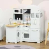Qaba Large Play Kitchen With Full Set Of Appliances For A Modern Day Pretend Kitchen, Tons Of Storage, Corner Play Kitchen Set With Sound Effect, Educational Pretend Role Playset Game -Learning Toys Sales GUEST 372860a9 bbaf 4954 a15a 7d3792284132