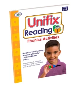 Didax Unifix Reading Phonics Activities Book, Grade 1 To 2