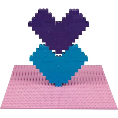 Big Bag Of Bricks Large Pink & Purple Building Plates 10"x10", 4 Pack 5 Big Bag Of Bricks Large Pink & Purple Building Plates 10"x10", 4 Pack - Image 3