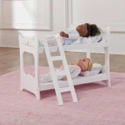 Badger Basket White Rose 18" Doll Bunk Bed -Learning Toys Sales GUEST 3a5248d3 3374 44f6 93c0 0be0ffde71b2