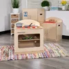 Flash Furniture Children's Wooden Kitchen Stove For Commercial Or Home Use - Safe, Kid Friendly Design -Learning Toys Sales GUEST 3e7b37cb b575 42f7 9b03 3b7d414397fb