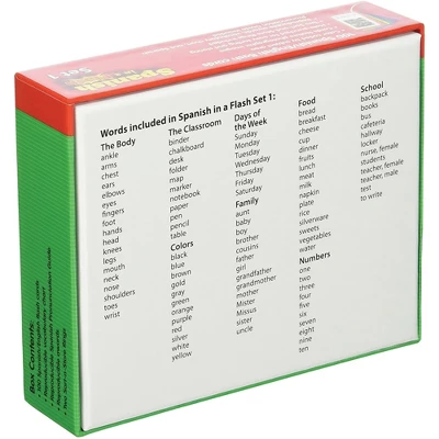 Edupress Spanish In A Flash Set 1 3 Edupress Spanish In A Flash Set 1