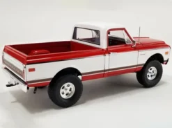 1972 Chevrolet K-10 4x4 Pickup Truck Red And White Limited Edition To 390 Pieces Worldwide 1/18 Diecast Model Car By ACME -Learning Toys Sales GUEST 40066700 98c3 4422 aa55 1dc9a52cebb7