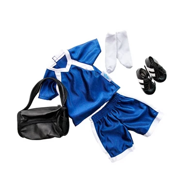 Healthy Roots Navy Blue Soccer Uniform Outfit For Dolls 3 Healthy Roots Navy Blue Soccer Uniform Outfit For Dolls