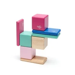 Tegu Magnetic Wooden Blocks, 8-Piece Pocket Pouch, Blossom -Learning Toys Sales GUEST 4103cfdd aa8a 4088 8fc6 4387e0752dce