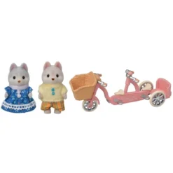 Calico Critters Tandem Cycling Set Husky Sister & Brother -Learning Toys Sales GUEST 41ddedf3 5425 4905 bae6 722a6616dd55