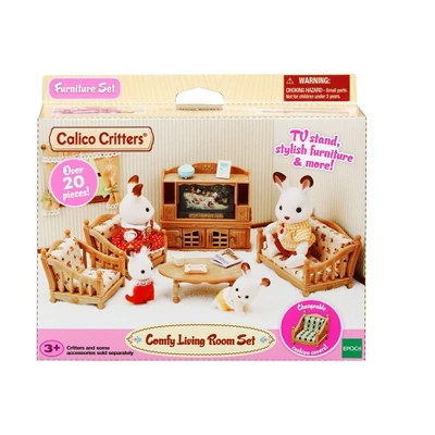 Calico Critters Comfy Living Room Set 3 Calico Critters Comfy Living Room Set