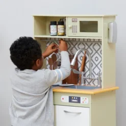 Teamson Kids Little Chef Boston Farmhouse Wooden Kitchen Playset, Green/White 21 Teamson Kids Little Chef Boston Farmhouse Wooden Kitchen Playset, Green/White -Learning Toys Sales GUEST 43ec230b 501c 411c 9a86 009348a1cdc8