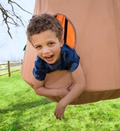HearthSong Woodland HugglePod HangOut Set With Nylon Hanging Tent, LED Leaf Lights And Crescent Stand -Learning Toys Sales GUEST 45a955cd f525 485f bfd9 067b4feb1cad