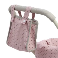Olivia's Little World - Polka Dots Princess Baby Doll Deluxe Stroller - Pink & Gray -Learning Toys Sales GUEST 45c0b565 d96e 4968 a13b a5e0bc48ca7c