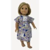 Doll Clothes Superstore Size 5 Matching Girl And Doll Kitty Blue Nightgown