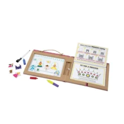 Melissa & Doug Natural Play: Play, Draw, Create Reusable Drawing & Magnet Kit - Princesses (54 Magnets, 5 Dry-Erase Markers) -Learning Toys Sales GUEST 46074fcf bac1 4889 a480 263327c8d817