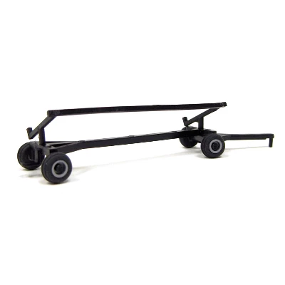 Standi Toys 1/64 Black Plastic Combine Header Trailer, ST205, ST52006BK 3 Standi Toys 1/64 Black Plastic Combine Header Trailer, ST205, ST52006BK