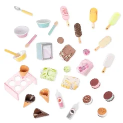 Our Generation Two Scoops Ice Cream Cart Accessory Set For 18" Dolls -Learning Toys Sales GUEST 46acbb7b 3733 420f a5df f687e6dd40bb