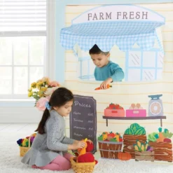 Martha Stewart Kids' Farmer's Market Play Tent -Learning Toys Sales GUEST 46d87029 4cd4 4b87 ad47 39f77c912ed7