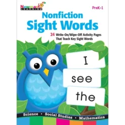 Newmark Learning Nonfiction Sight Words Learning Flip Chart