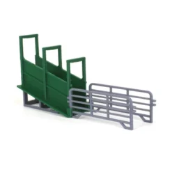 3D To Scale 1/64 3D Printed Green Plastic Cattle Loading Chute 64-310-GR