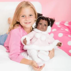 Adora Realistic Black Baby Doll Winter Dream Toddler Doll - 20 Inch, Soft CuddleMe Vinyl, Dark Brown Hair, Brown Eyes -Learning Toys Sales GUEST 48be826d 2813 41a8 8898 46d7a4b5c19e