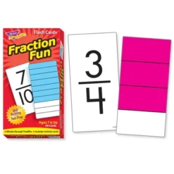 TREND Fraction Fun Skill Drill Flash Cards