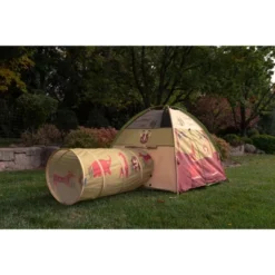 Pacific Play Tents Kids Jungle Safari Play Tent And Tunnel Set Combo 4' X 4' -Learning Toys Sales GUEST 4b268136 0780 4e3e 86c9 dcdf551ef702
