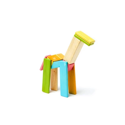 Tegu Magnetic Wooden Blocks, 14-Piece Set, Tints 9 Tegu Magnetic Wooden Blocks, 14-Piece Set, Tints - Image 7