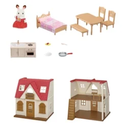 Calico Critters Red Roof Cozy Cottage -Learning Toys Sales GUEST 4c03b577 e1f2 4215 8d2d f614b45c3124