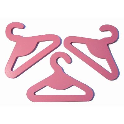 Badger Basket Doll Armoire W/ Hangers - White/Pink 7 Badger Basket Doll Armoire W/ Hangers - White/Pink - Image 5