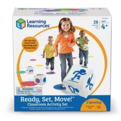 Learning Resources Ready, Set, Move! Classroom Activity Set, 28 Piece Set, Ages 4+ -Learning Toys Sales GUEST 4d9f7c70 9118 4816 a501 3309ba6c2022