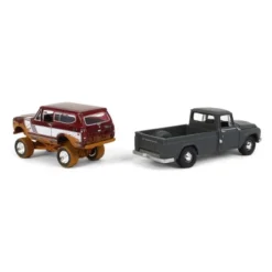 Johnny Lightning 1/64 Limited Edition International Harvester 2 Pack, 1965 Model 1200 And 1979 Scout Muddy Version JLCP7353 -Learning Toys Sales GUEST 4dc75321 9c99 4636 a163 eb55ea788853