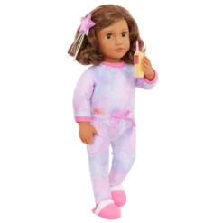 Our Generation Luna Posable 18" Slumber Party Doll & Storybook Set -Learning Toys Sales GUEST 4dce010e a009 4dad bf26 3b45b1843241