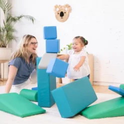 ECR4Kids SoftZone Building Foam Blocks, Large Unit-Style Soft Builder Blocks, 16-Piece -Learning Toys Sales GUEST 4ee523da 6369 4a68 b590 4effd5562a05