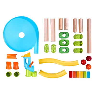 HABA Kullerbu Traffic Jam Ball Track 33 Piece Set With Funnel 5 HABA Kullerbu Traffic Jam Ball Track 33 Piece Set With Funnel - Image 3