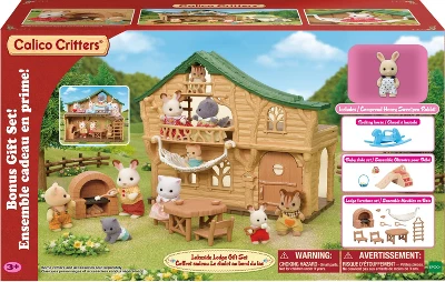 Calico Critters Lakeside Lodge Gift Set, Dollhouse Playset With Collectible Figure, Furniture And Accessories 8 Calico Critters Lakeside Lodge Gift Set, Dollhouse Playset With Collectible Figure, Furniture And Accessories - Image 6