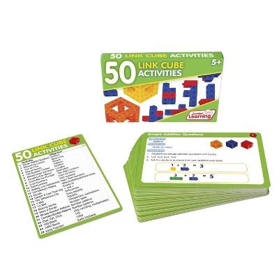 Junior Learning 50 Link Cube Activities 4 Junior Learning 50 Link Cube Activities - Image 2