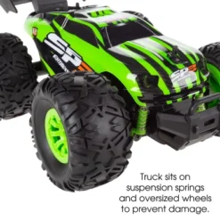 Toy Time Kids' 1:16 Scale Remote Control Monster Truck - Green -Learning Toys Sales GUEST 506cb489 9ac4 4d5c 9385 503c484f622a